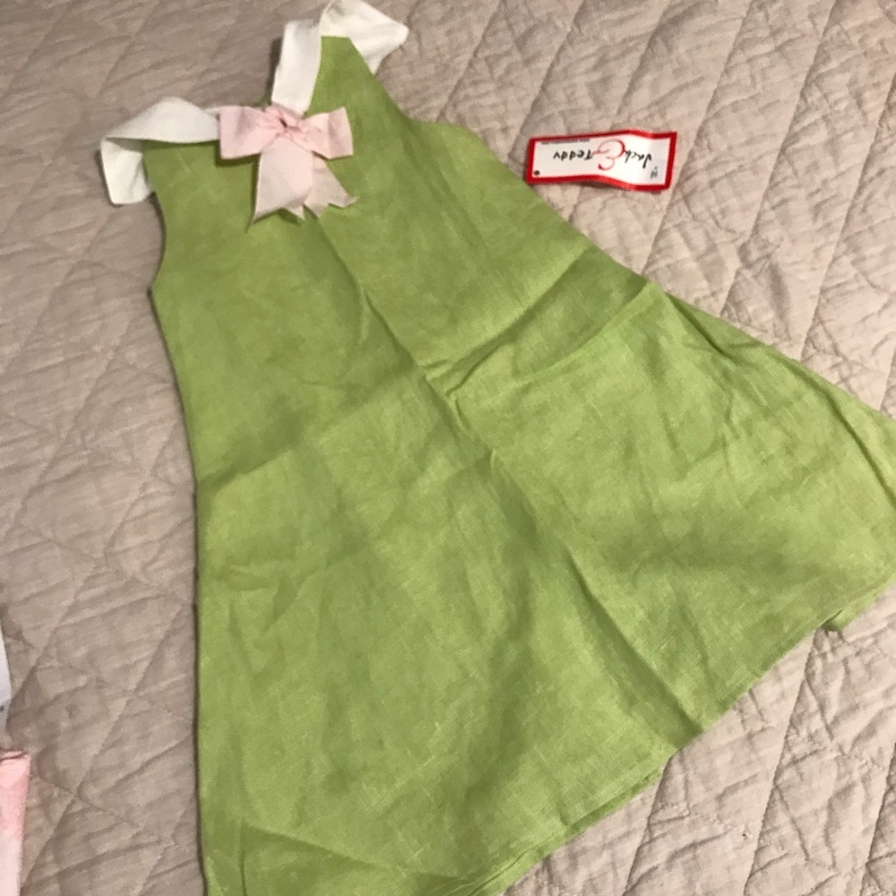 🐻 Jack & Teddy Linen Dress
